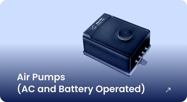 Air Pumps (AC and Battery Operated) - Nano Tanks Australia Aquarium Shop