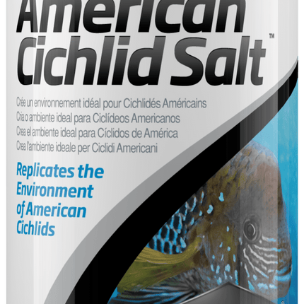 Seachem American Cichlid Salt 250 g - Nano Tanks Australia