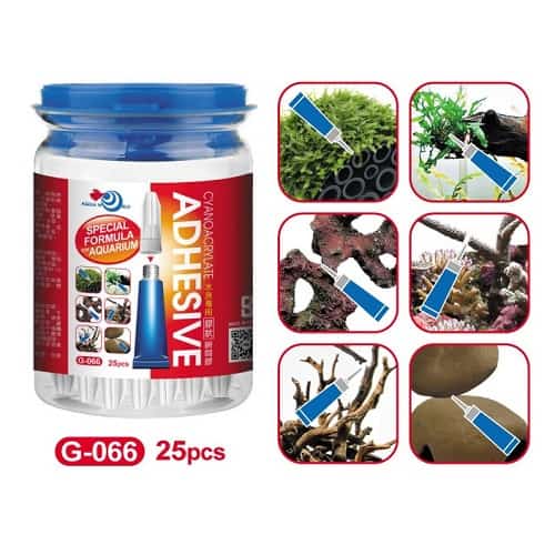 AQUA WORLD CYANOACRYLATE AQUARIUM GLUE (1 PACK) - Nano Tanks Australia Aquarium Shop