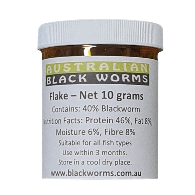 Australia Black Worms Flakes 10g - Nano Tanks Australia Aquarium Shop