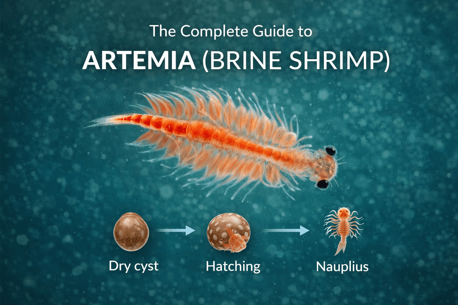 The Complete Guide to Artemia (Brine Shrimp): Biology, Cysts, and Hatching - Nano Tanks Australia