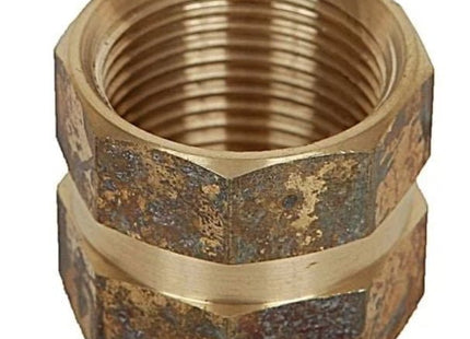 15mm Brass Threaded Hexagon Socket Pack of 5 - Nano Tanks Australia Aquarium Shop