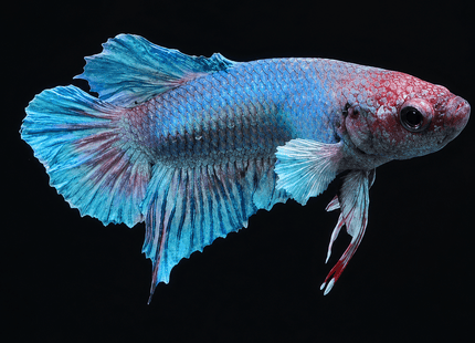 1BT14 - Halfmoon Elephant Ear Betta Male - Nano Tanks Australia