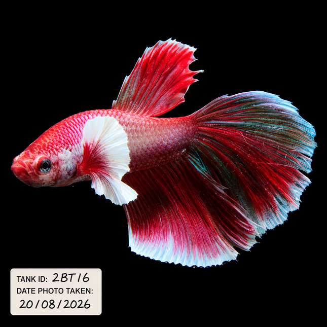 2BT16 - Halfmoon Elephant Ear Betta Male - Nano Tanks Australia