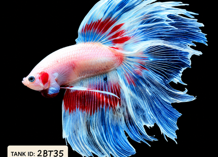 2BT35 - Halfmoon Betta Male - Nano Tanks Australia
