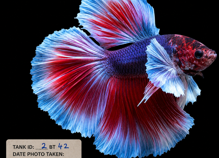 2BT42 - Halfmoon Elephant Ear Betta Male - Nano Tanks Australia