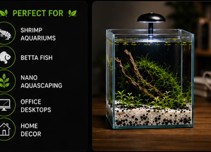 NTA Aquarium Nano Tank Kit 15x15x25cm