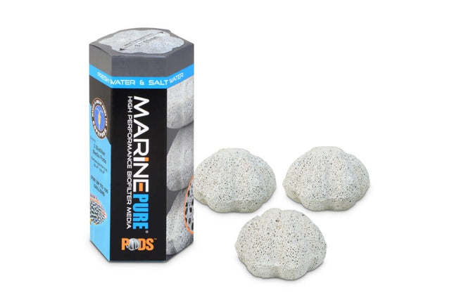 [ALWAYS IN STOCK] MarinePure® Biofilter PODs – Compact Nitrification Powerhouses - Nano Tanks Australia