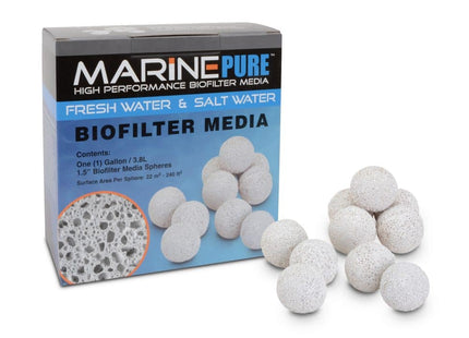 [ALWAYS IN STOCK] MarinePure® Biofilter Spheres – Superior Biological Filtration Media - Nano Tanks Australia
