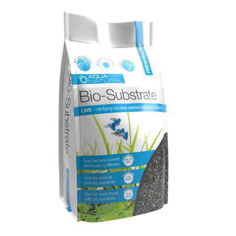 Aqua Natural Bio - Substrate Ebony Pearl 2.26kg - Nano Tanks Australia Aquarium Shop