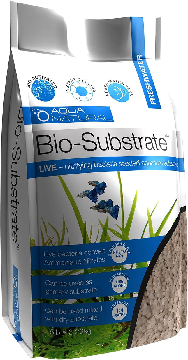 Aqua Natural Bio-Substrate Ice White 2.26kg - Nano Tanks Australia