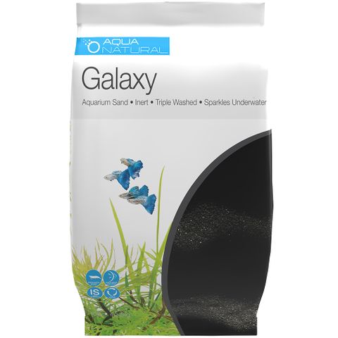 Aqua Natural Galaxy Aquarium Sand 4.5kg **BAG DAMAGED AND REPAIRED** - Nano Tanks Australia