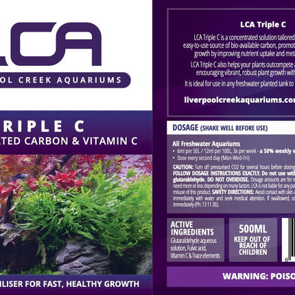 [ARRIVED 21 - APR - 2026] LCA Triple C ( Black Beard Blast) [Previously known as Triple B] - Nano Tanks Australia
