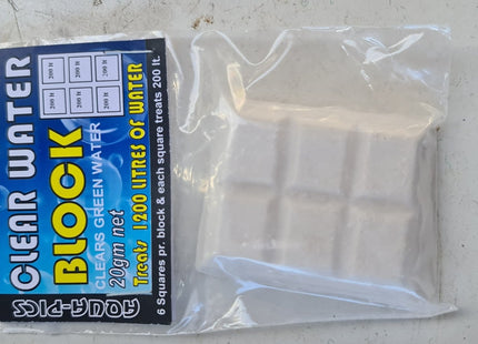 [ARRIVED 23 - SEP - 2025] Aqua - Pics Clear Water Block 20g | Crystal Clear Water Solution - Nano Tanks Australia