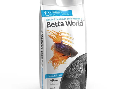 BETTA WORLD MINI SMOOTH LAVA SUBSTRATE/ GRAVEL 350g - Nano Tanks Australia