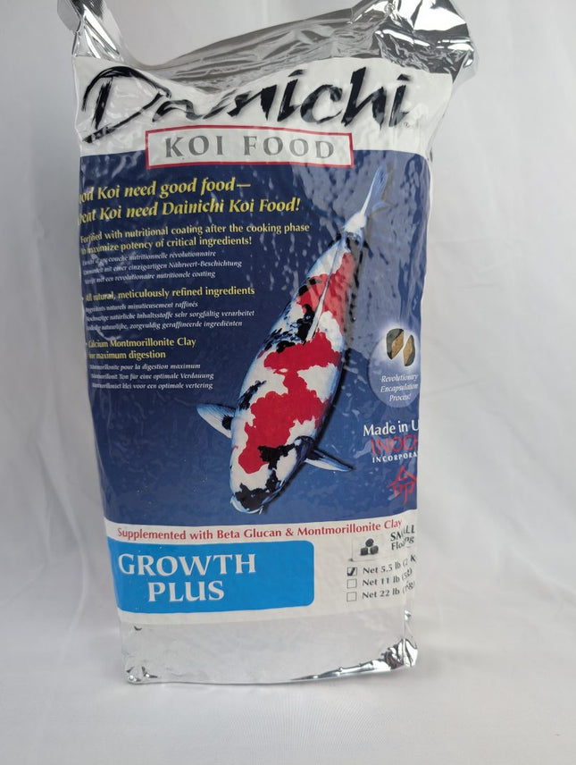 Dainichi Koi Growth Plus 5kg Small (3mm) Floating Pellets - Nano Tanks Australia