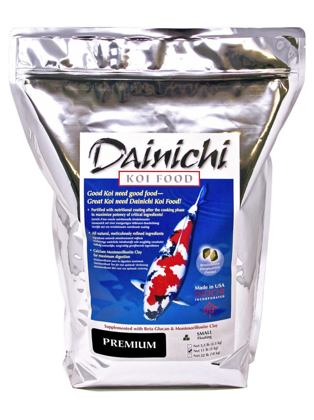 Dainichi Koi Premium 5kg Small (3mm) Floating Pellets - Nano Tanks Australia