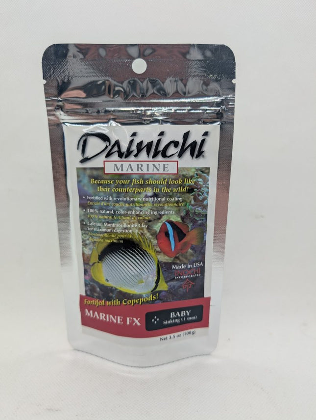 Dainichi Marine FX 100g Baby (1mm) Sinking Pellets - Nano Tanks Australia