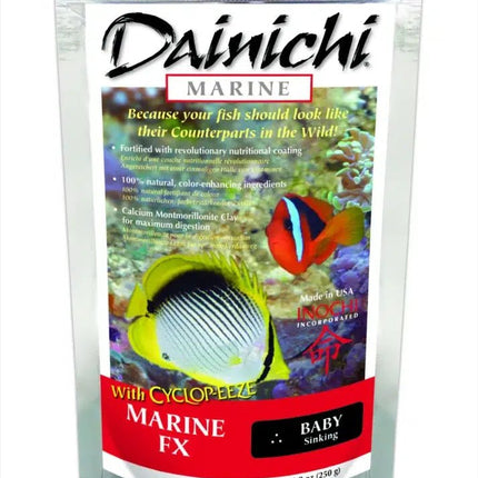Dainichi Marine FX 250g Baby (1mm) Sinking Pellets - Nano Tanks Australia