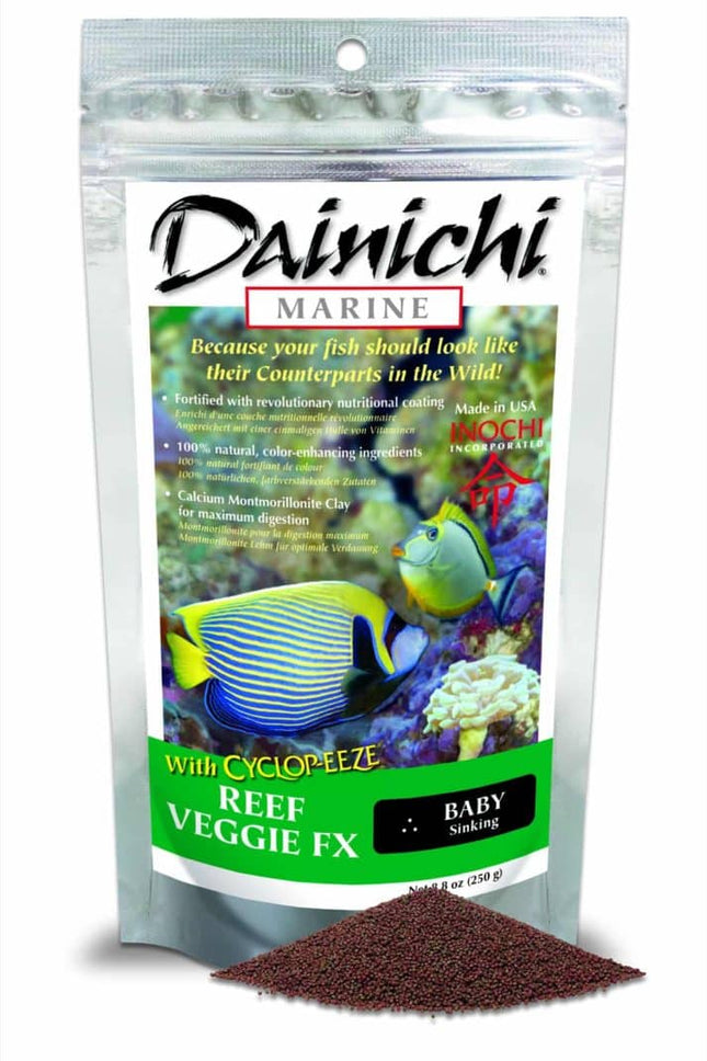 Dainichi Reef Veggie FX 2.5kg Baby (1mm) Sinking Pellets - Nano Tanks Australia