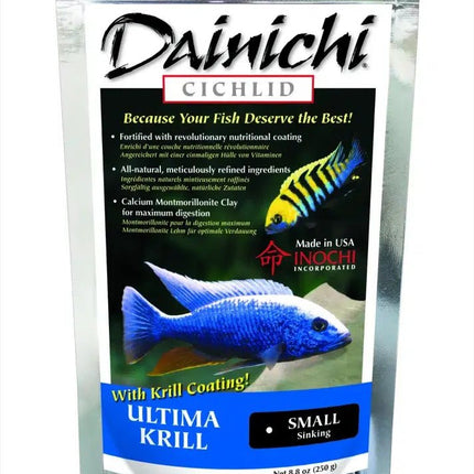 Dainichi Ultima Krill 250g Small (3mm) Sinking Pellets - Nano Tanks Australia