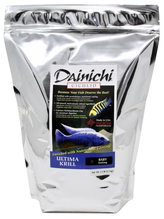 Dainichi Ultima Krill 2.5kg Baby (1mm) Sinking Pellets - Nano Tanks Australia