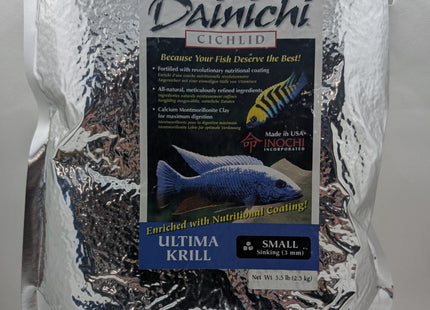 Dainichi Ultima Krill 2.5kg Small (3mm) Sinking Pellets - Nano Tanks Australia