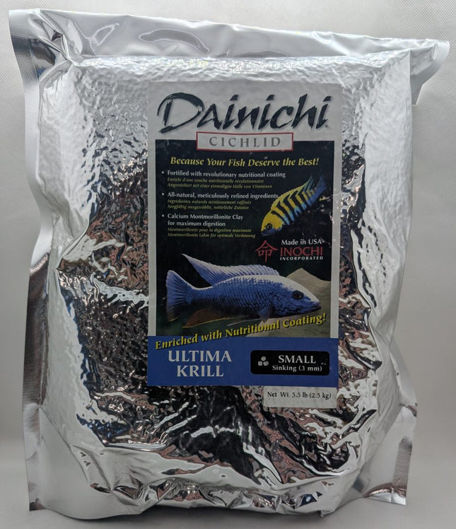 Dainichi Ultima Krill 2.5kg Small (3mm) Sinking Pellets - Nano Tanks Australia