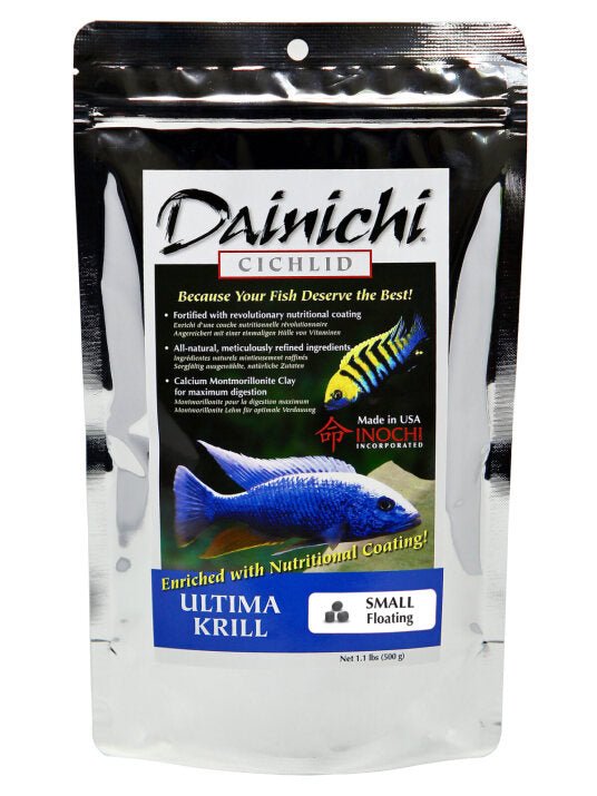 Dainichi Ultima Krill 500g Small (3mm) Floating Pellets - Nano Tanks Australia
