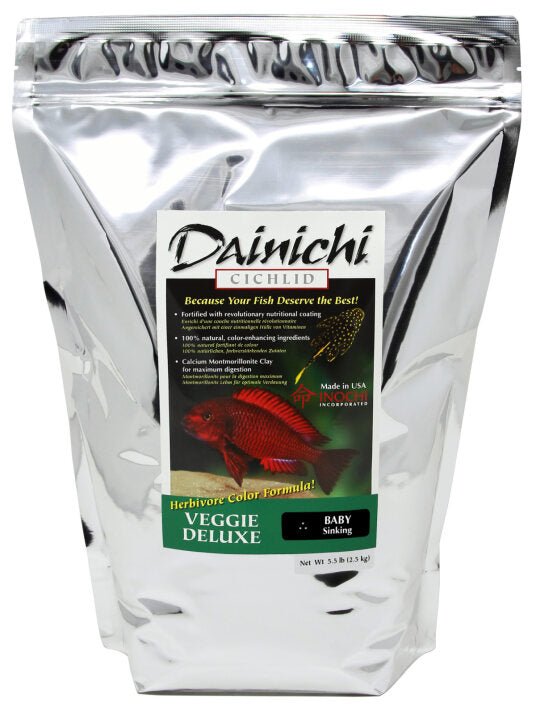 Dainichi Veggie Deluxe 2.5kg Baby (1mm) Sinking Pellets - Nano Tanks Australia