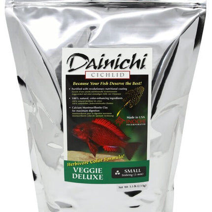Dainichi Veggie Deluxe 2.5kg Small (3mm) Sinking Pellets - Nano Tanks Australia