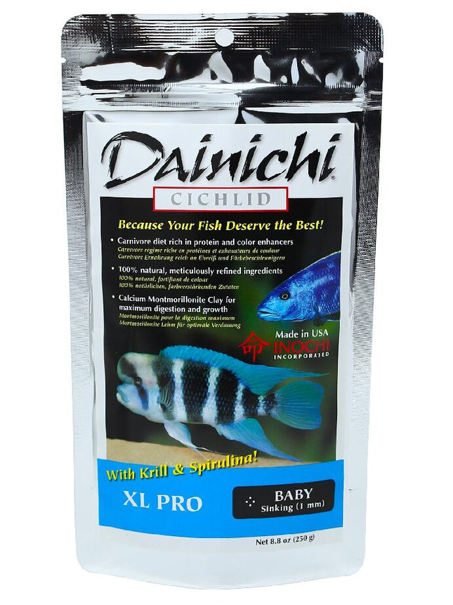 Dainichi XL Pro 250g Baby (1mm) Sinking Pellets - Nano Tanks Australia