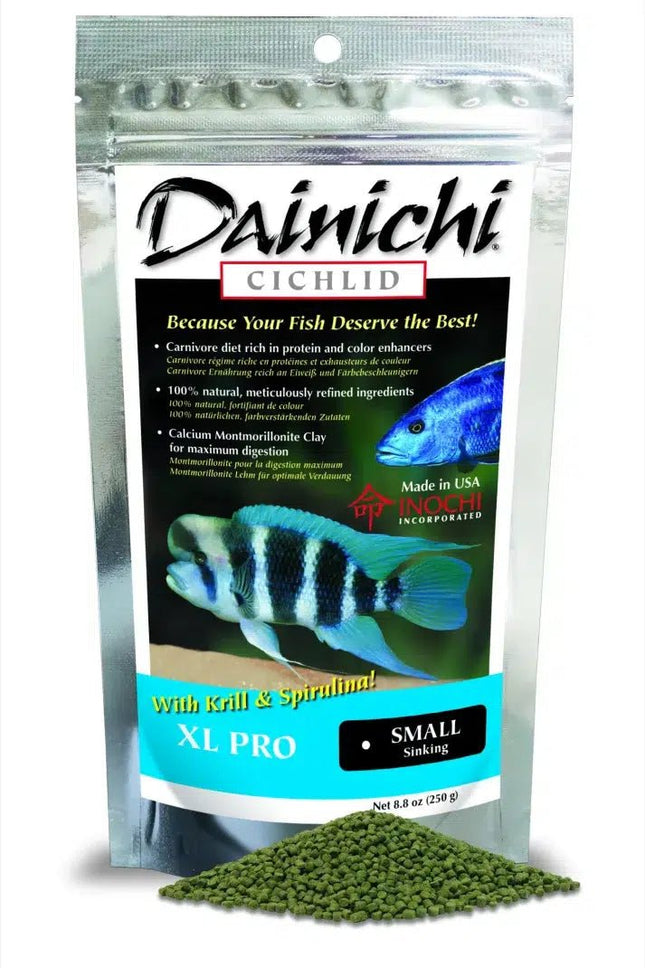 Dainichi XL Pro 250g Small (3mm) Sinking Pellets - Nano Tanks Australia