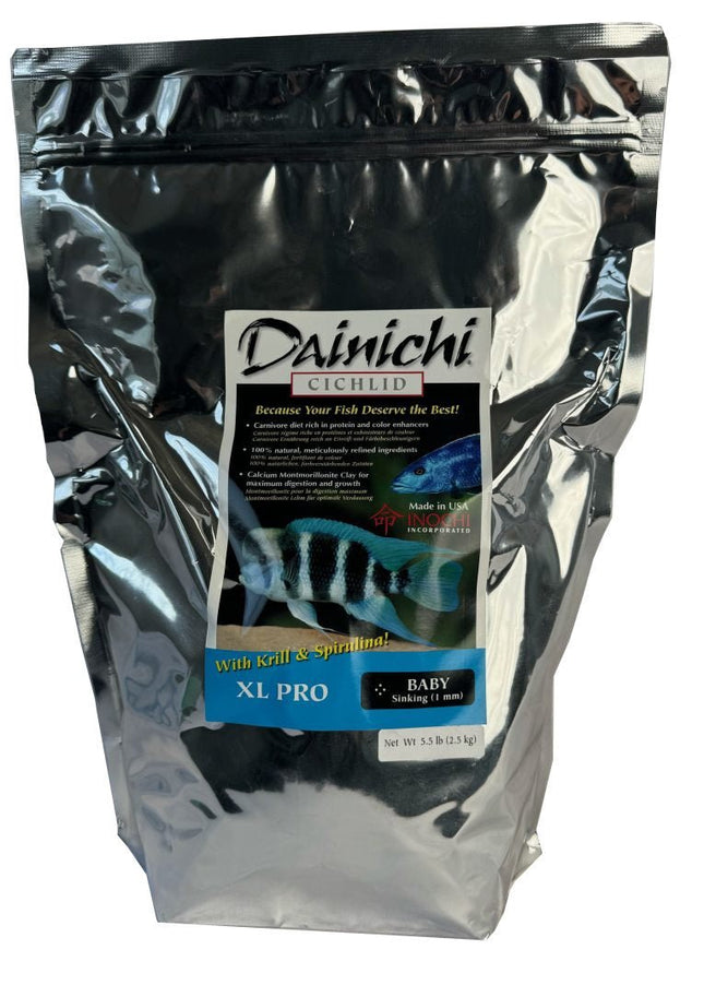Dainichi XL Pro 2.5kg Baby (1mm) Sinking Pellets - Nano Tanks Australia