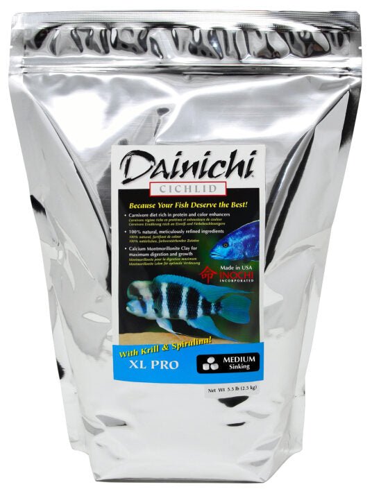 Dainichi XL Pro 2.5kg Medium (5mm) Sinking Pellets - Nano Tanks Australia