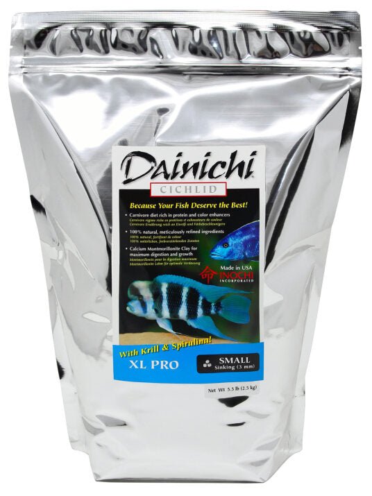 Dainichi XL Pro 2.5kg Small (3mm) Sinking Pellets - Nano Tanks Australia