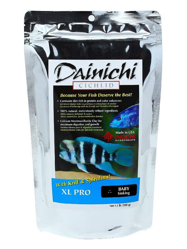 Dainichi XL Pro 500g Baby (1mm) Sinking Pellets - Nano Tanks Australia
