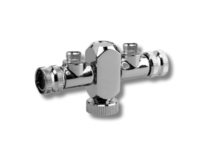 Dalua CO2 Regulator Two-Way Splitter - Nano Tanks Australia