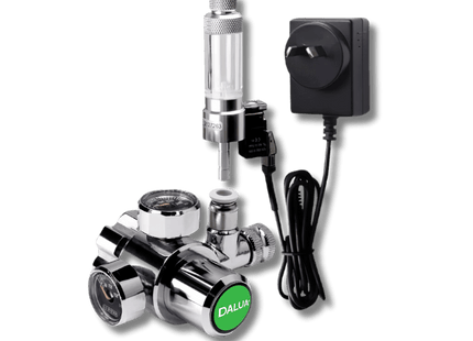 Dalua CO2 Regulator with Solenoid - Nano Tanks Australia