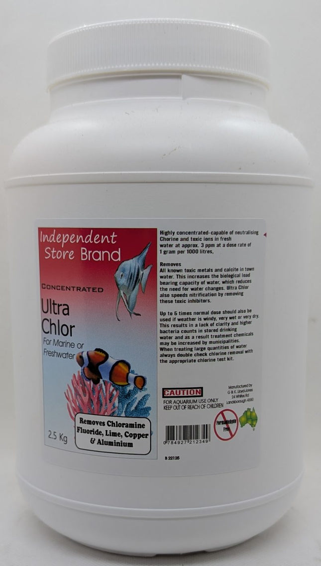 {INTRO PRICES} [NEW PRODUCT - OPEN FOR PREORDER] Independent Store Brand Ultra Chlor 2.5 kg - Nano Tanks Australia