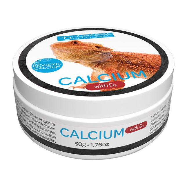 Jurassic Natural Calcium Powder With D3 50g - Nano Tanks Australia