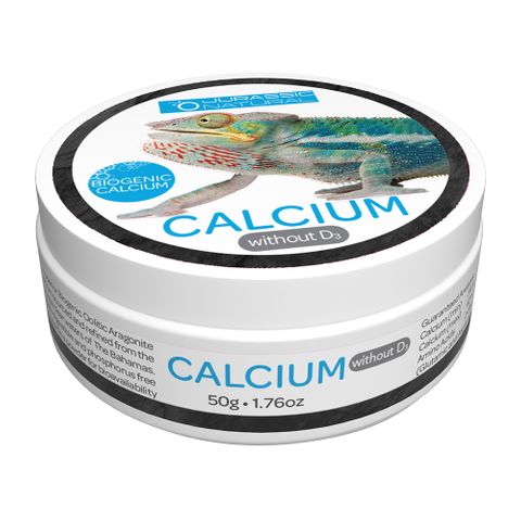 Jurassic Natural Calcium Powder WITHOUT D3 50g - Nano Tanks Australia