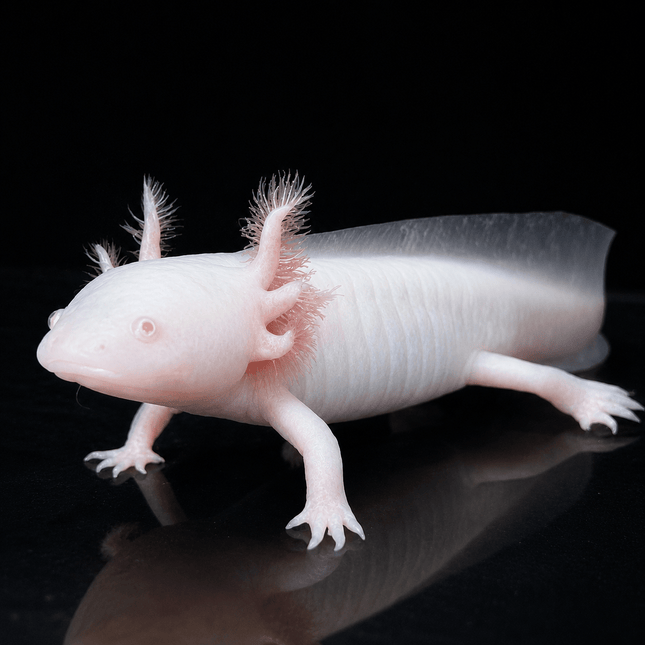 [LOCATED OFFSITE - PLEASE MESSAGE BEFORE PURCHASING] Albino Axolotl 12-15cm - Nano Tanks Australia