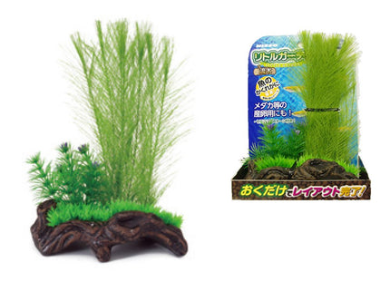 Nisso Garden Milfoil on Driftwood Air Ornament (NAP - 510) - Nano Tanks Australia