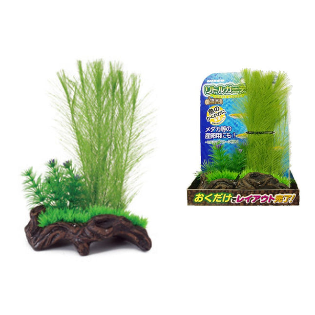 Nisso Garden Milfoil on Driftwood Air Ornament (NAP - 510) - Nano Tanks Australia