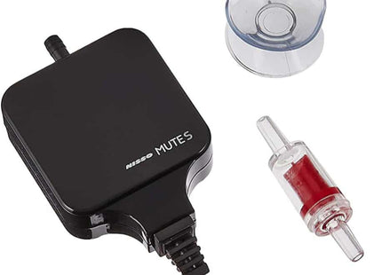 Nisso Mute Air Pump Black - Nano Tanks Australia