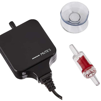 Nisso Mute Air Pump Black - Nano Tanks Australia