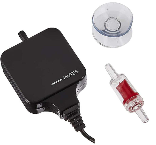 Nisso Mute Air Pump Black - Nano Tanks Australia