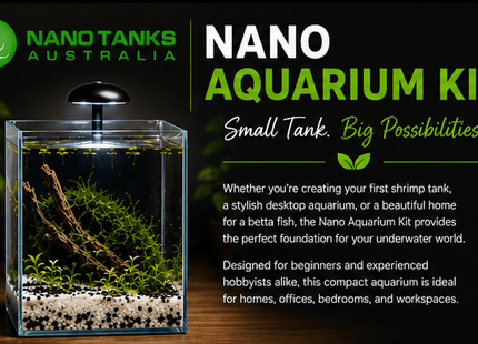 NTA Aquarium Nano Tank Kit 15x15x25cm - Nano Tanks Australia