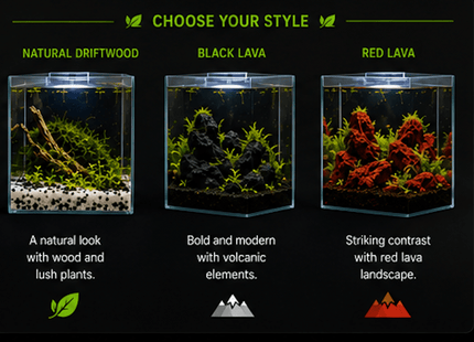 NTA Aquarium Nano Tank Kit 15x15x25cm - Nano Tanks Australia